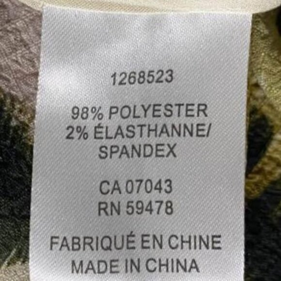 2 for $20 Rachel Zoe Tiered Midi Skirt Large Elastic Back Waist Detailed Print - Picture 10 of 13